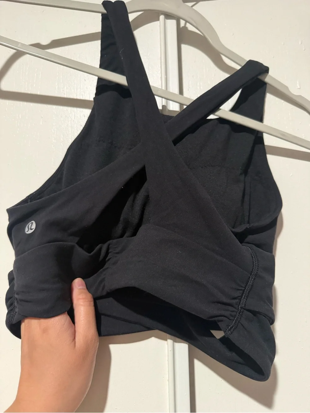 Lululemon Always Aligned Bra Black Size 6 Light Support C/D Cup Sports Bra